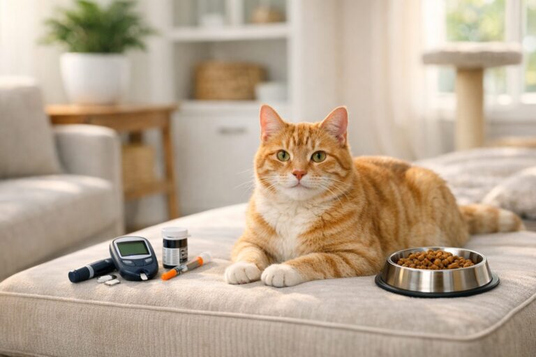 Diabetes in Cats: Symptoms, Treatment & Prevention - featured image