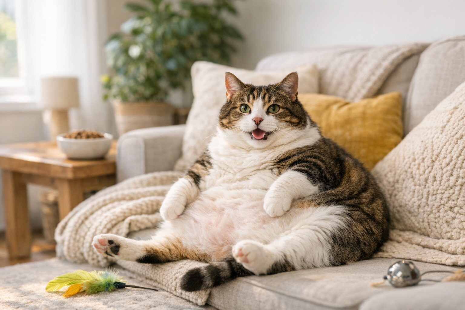Obesity in Cats: Symptoms, Treatment & Prevention